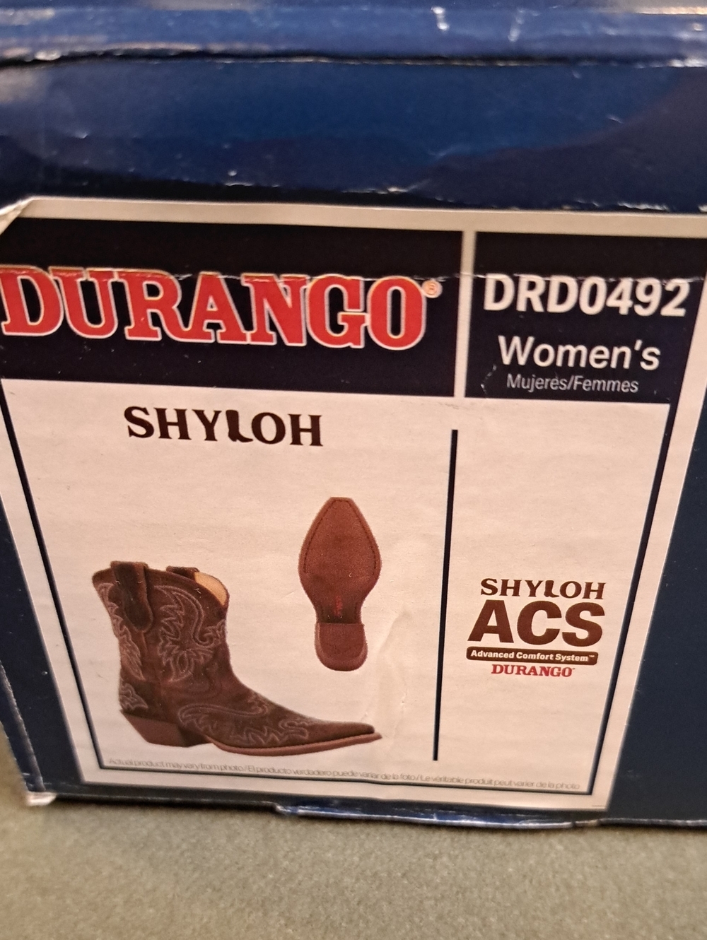 Durango® Women's Shyloh Pony Boot - Color: Driftwood - Size: 8 - Picture 13 of 13